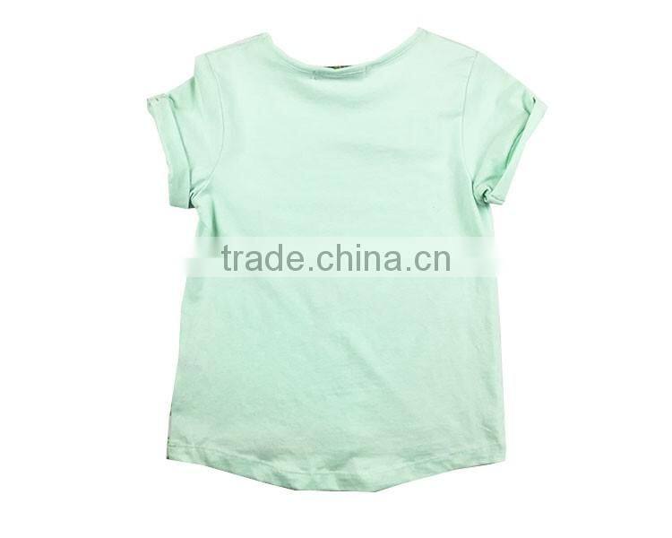 2016 made in china printed t-shirts for kids