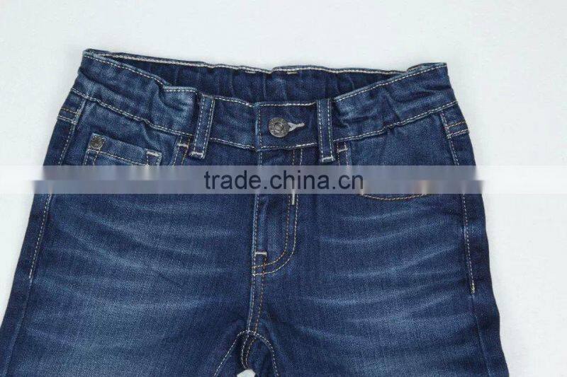 OEM/Wholesale HIGH-END100% cotton jeans boys jeans