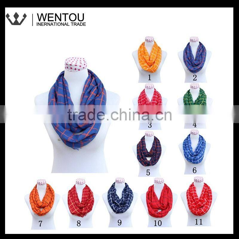 New Arrival Colorful Plaid Scarf