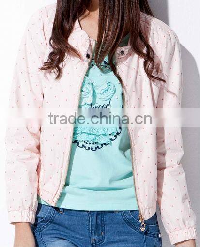 sweet acadamy style short type jacket for woman