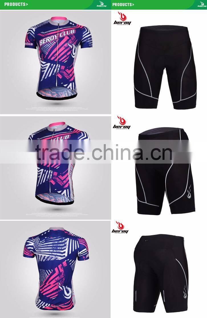 BEROY men's mountain bike racing clothing suit short sleeve