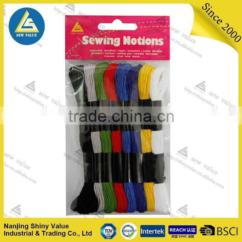 4pcs china wholesale embroidery sewing thread for hand stitching