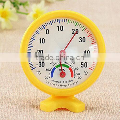 Small Thermometer With Arch Culverts Temperature And Humidity Instrument For Gift Thermometer/Mechanical Thermo Hygrometer