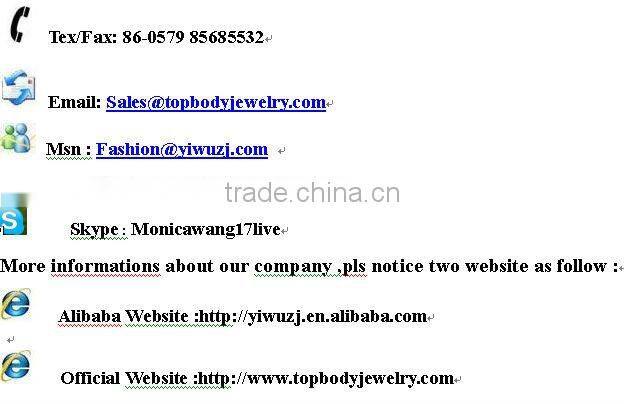 hot sell tongue rings with Leopard Zebra