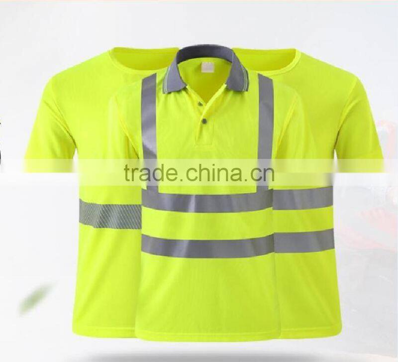 Super classic safety reflective T shirt short sleeve
