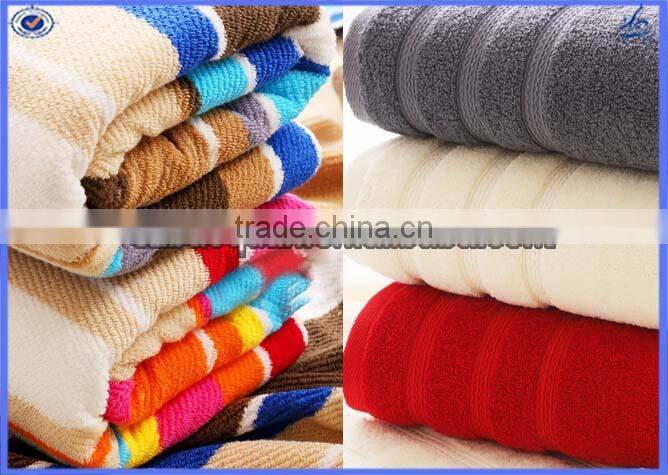 2015 wholesale hot sale thick 100% cotton bath towel for hotel