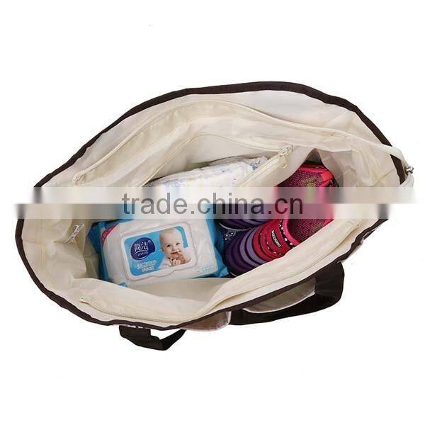 cartoon owl maternity mummy handbag waterproof baby stroller bag