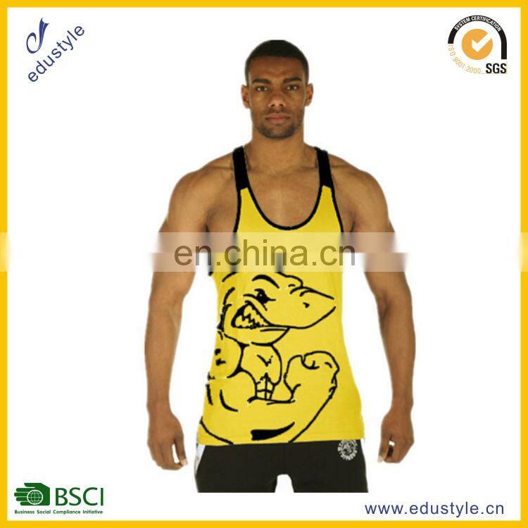 100% cotton GYM top tank cheap price