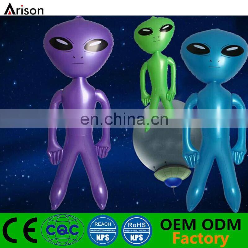 PVC inflatable alien inflatable doll toy made in China
