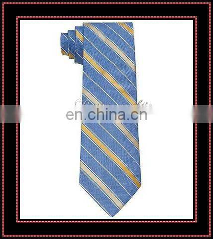stripe silk & microfiber necktie