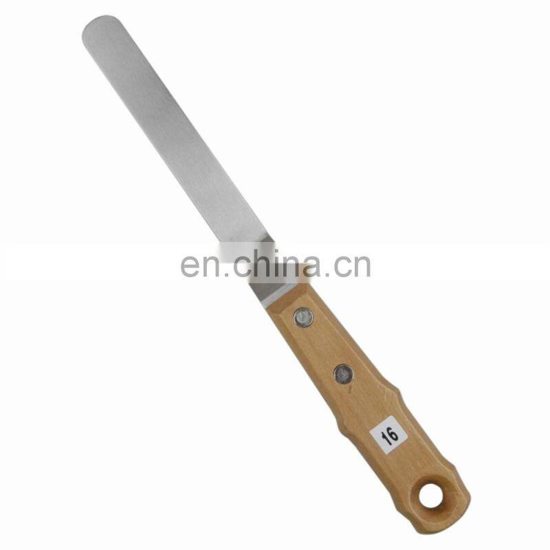 Natural Wooden Handle Large Palette Knife