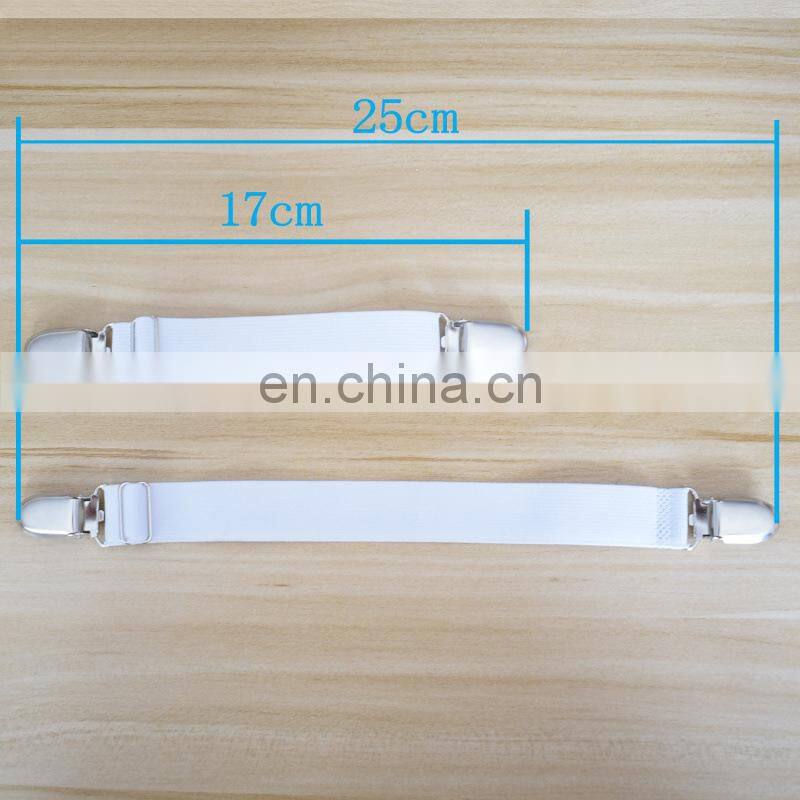 Fashion hot sale Set 4 Adjustable Mattress Pad Cover holders Bed Sheet Cover Straps holders