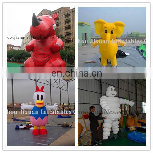 light material inflatable dinosaur costume for adult ,cheap price dinosaur costume inflatable
