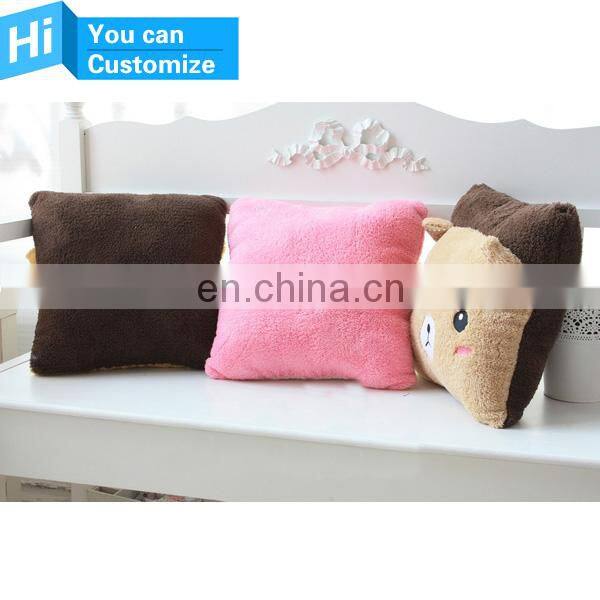 Pillow covers plush cushion covers polyester cotton cushion covers stocks
