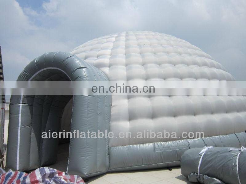 Outdoor White Inflatable Dome Tent for sale