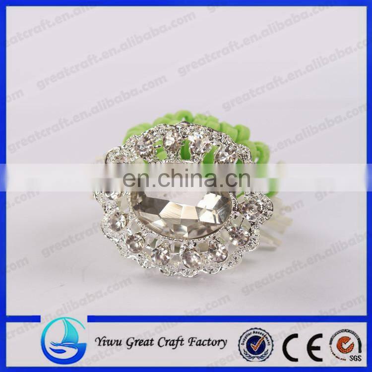 Factory direct wholesale rhinestone buckle crystal rhinestone button