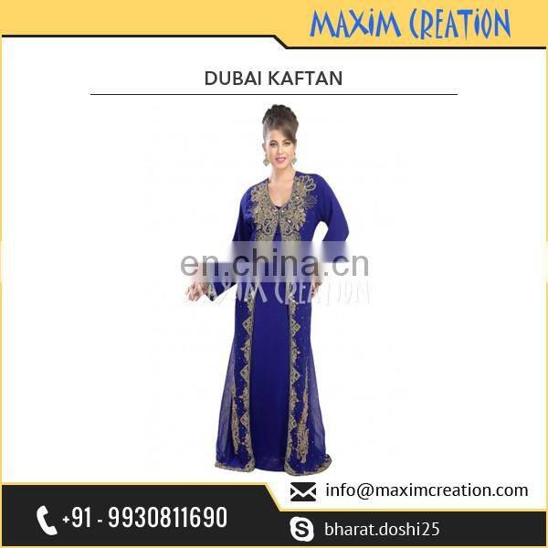 New Dubai Khaleeji Thobe Caftan Dress By Maxim Creation 5784