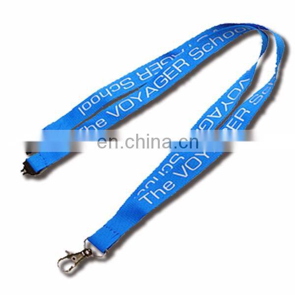 Silkscreen printing lanyard supplier