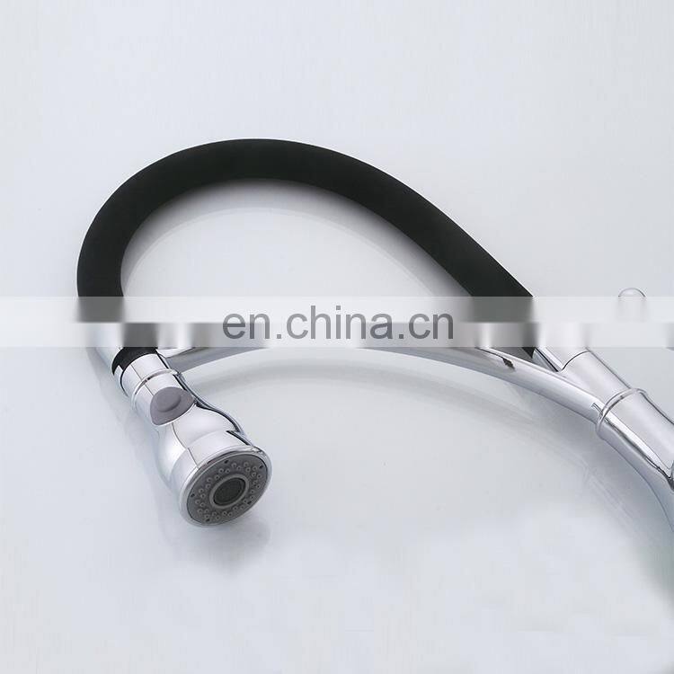 Wholesale modern single handle pull down kitchen sink faucet