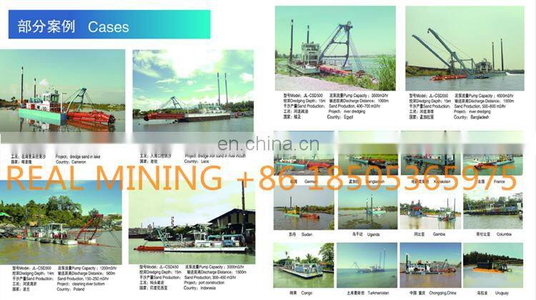 8-24 inch  cutter suction dredger sand suction dredger