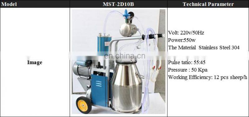 Easy to move/portable/electricity cow milker