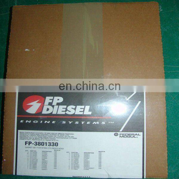 cummins NTA855 gasket 3801330 for Cummins diesel engine
