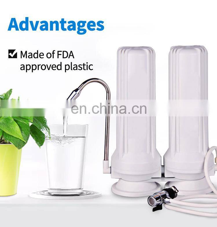 YUNDA FILTER alkaline countertop oem kitchen price water filtration filter systems for home