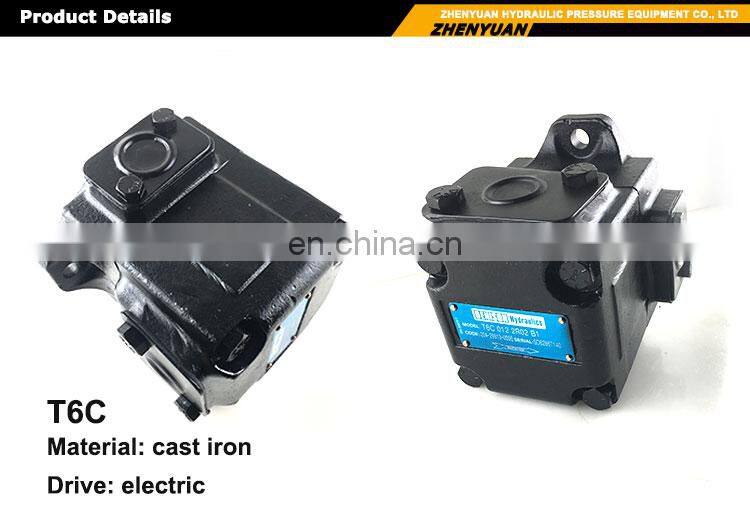 DENISON T6CC,T6DC,T6EC,T6ED,T6EE,T6CCM,T6DCM,T6ECM,T6EDM,T6EEM double hydraulic vane pump T6CC-025-020-3R