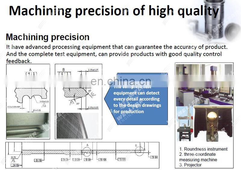 WellfarQSL 6L ISL Engine Spare Parts Upper gasket kit For 6l cummins