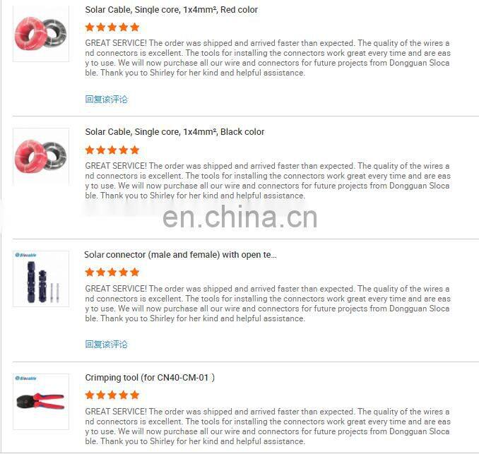 SLOCABLE TUV and CE certification Tin plated Solar PV system DC Branch Connector