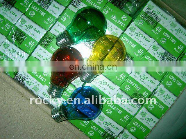 Bulb incandescent clear bulb 110v 60w