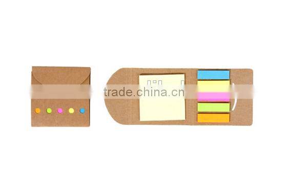 Bookmark with sticky notes