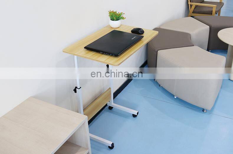 Global popular computer desk table metal frame adjustable