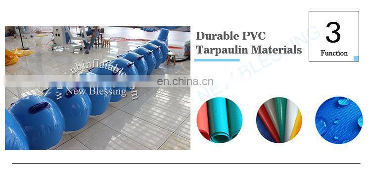 Customized Inflatable Water Caterpillar/Inflatable sport games for Company Activities