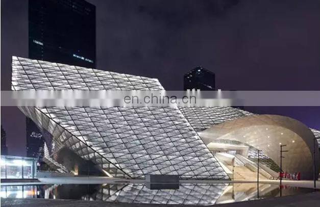 3D Metal Cladding Panel Perforated Aluminum Facade For Decoration