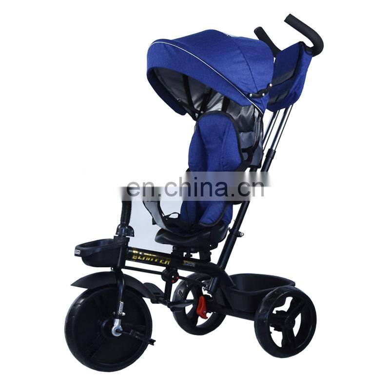 Hot sale kid tricycle baby toys with music / kids balance tricycle 4 wheel ride-on bike (tricycle for kids) / kids tricycle