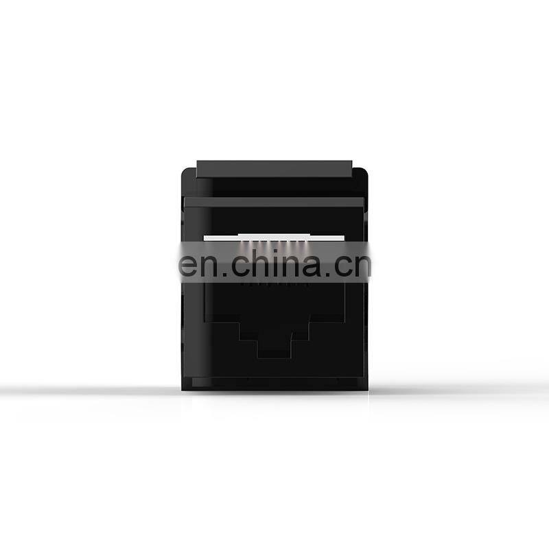 patch panel modular rj11/12 rj45 cat5e cat6 cat6a keystone jacket