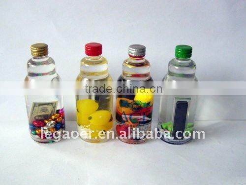 Tooth Shaped Acrylic Small Sand Timer Fridge Magnet