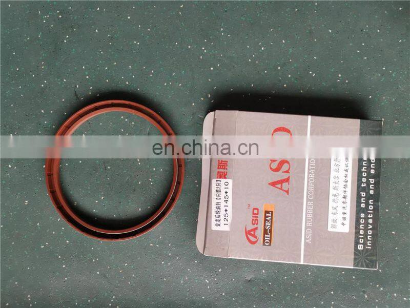 China bus chassis OEM 125x145x10 rear wheel oil seal bus auto