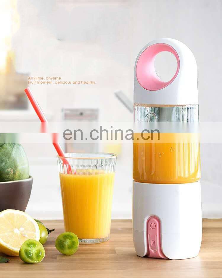 480ml Self cleaning Rechargeable portable juicer/mini USB portable blender/juice cup