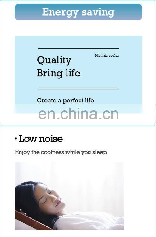 2021 NEW Style good quality mini water cooler fan air portable mini air cooler fan