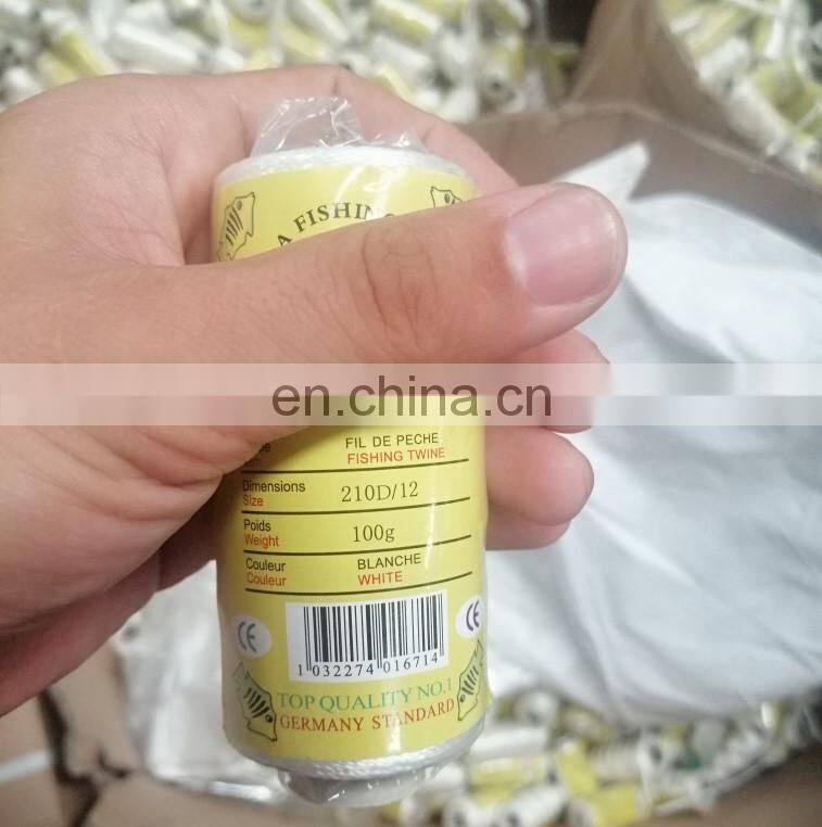 210d/12 210d/9 polyester twine in stock