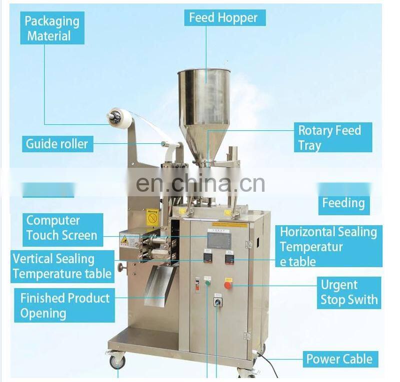 YTK-DCK10 full automatic nylon tea bag packing machine tea powder packing machine