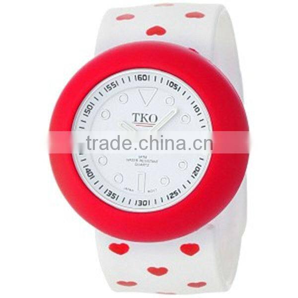 Fashion mini slap on watches ladies