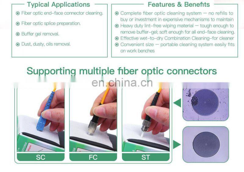 FOCP Optic Cleaning paper clean paper clean paper for optical