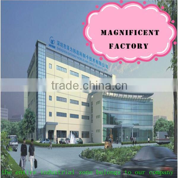 rfid business card with 4/4 printing, rfid smart ic card