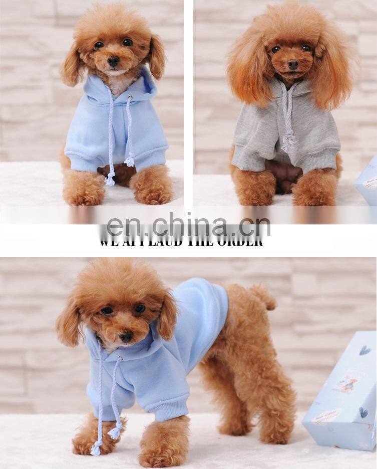 hot sale girl rabbits hoodie summer small cute designer sweater boy lovely cotton luxury waterproof pet clothes