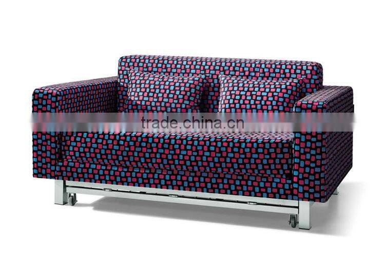 Brown Modern Bedroom Furniture Foldable Hotel Sofa Bed