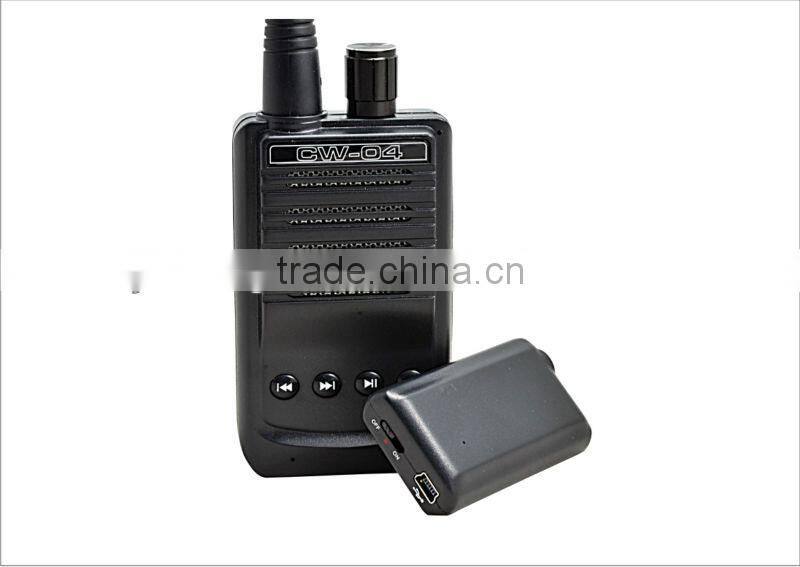 CW-04 audio Long Range 1500M Wireless Transmission Recorder
