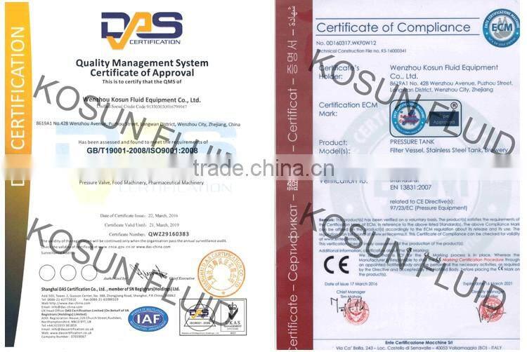 Stainless steel 1bbl 3bbl insulated commercial mash tun